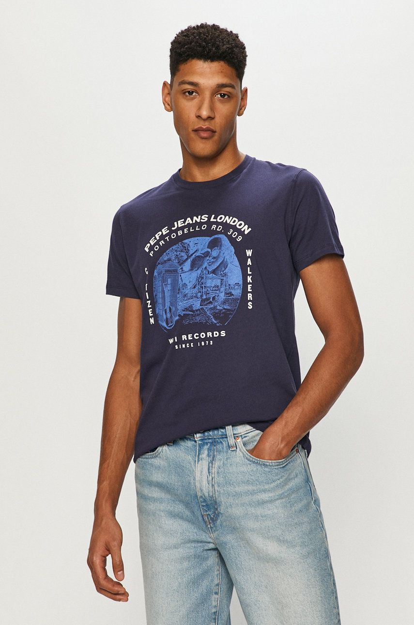 Promocja Pepe Jeans – T-shirt Damiel wyprzedaż przecena
