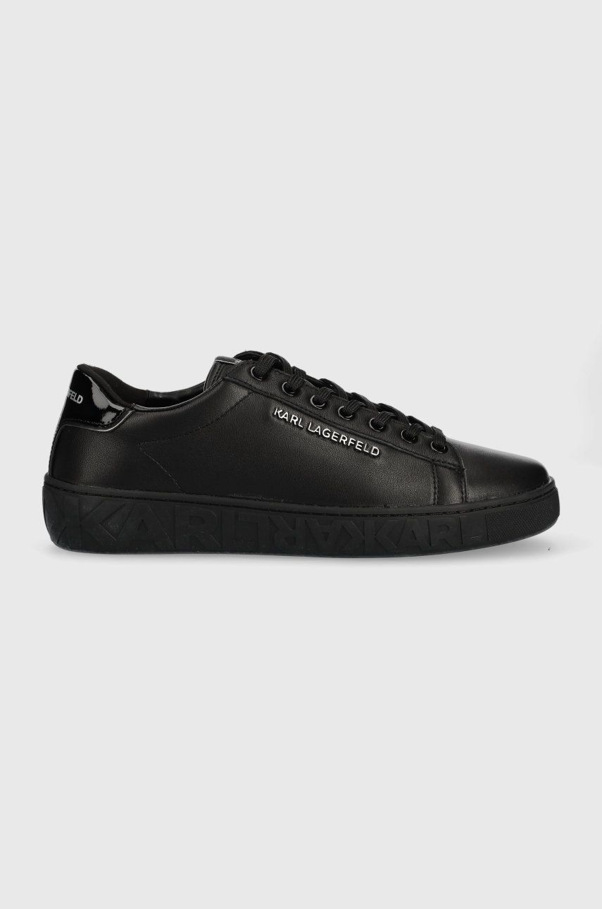 Karl Lagerfeld sneakersy sk贸rzane KUPSOLE III KL51019.00X kolor czarny