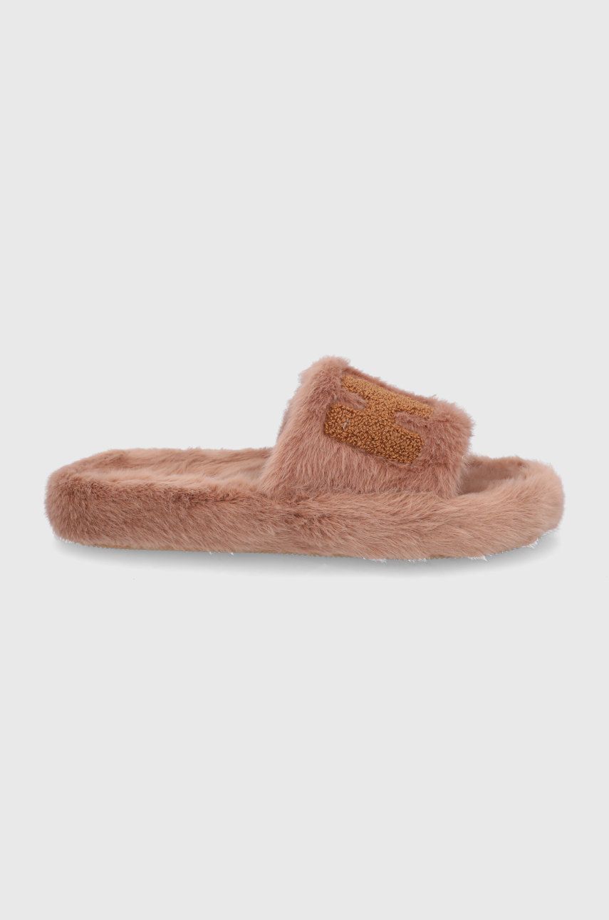 Flip*Flop Kapcie kolor brązowy