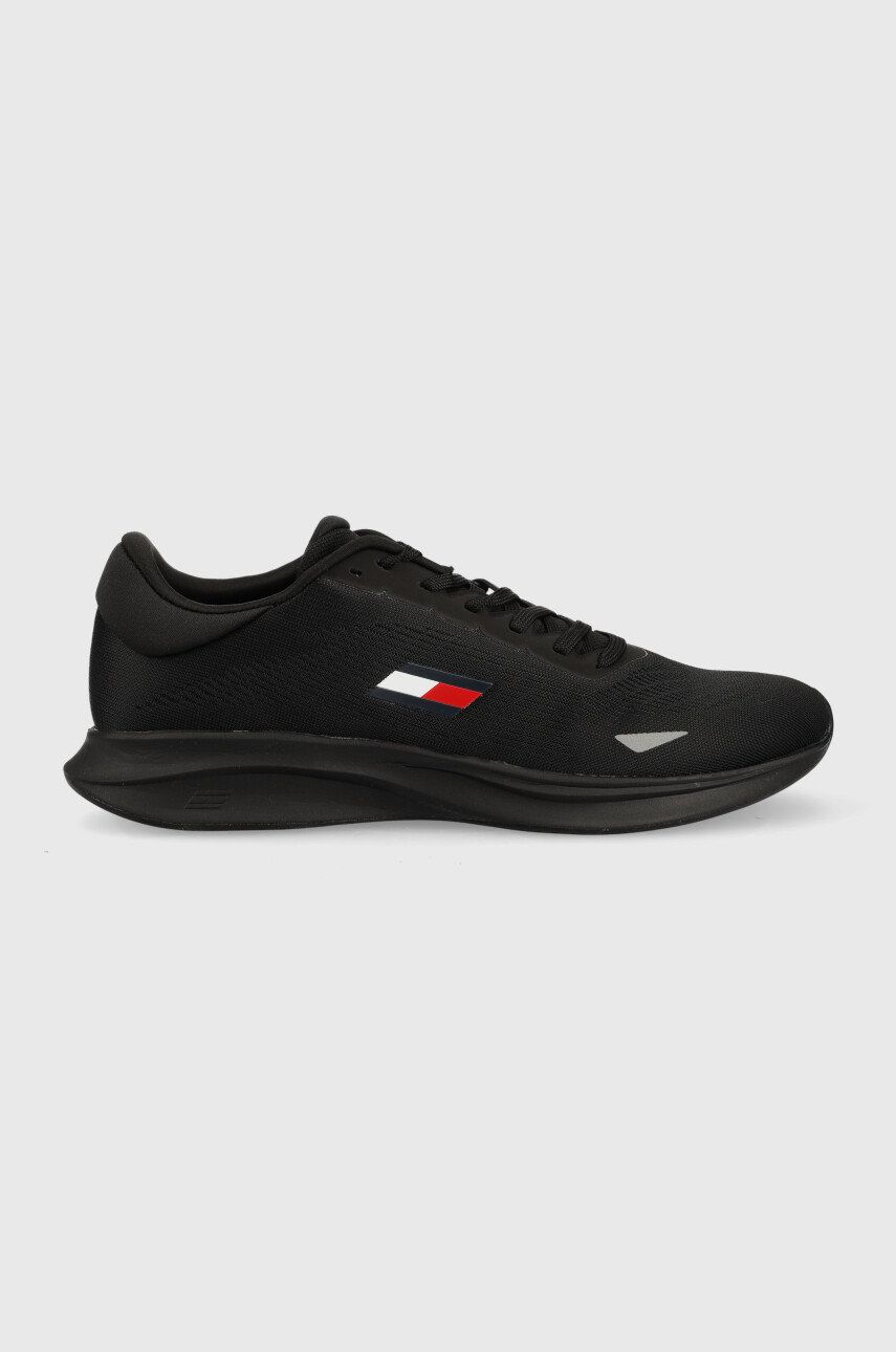 Tommy Sport buty sportowe Sleek 3 Mesh kolor czarny