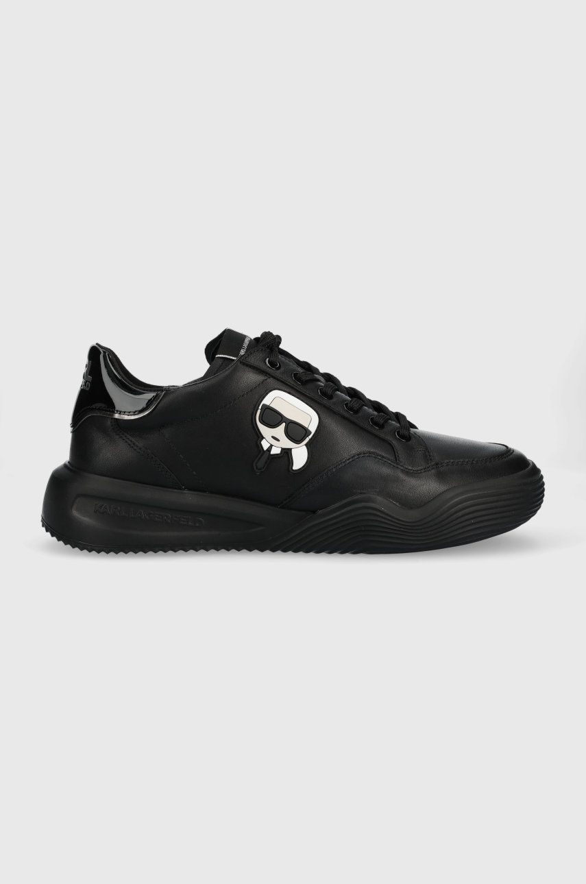 Karl Lagerfeld sneakersy sk贸rzane KAPRI RUN KL52830.00X kolor czarny