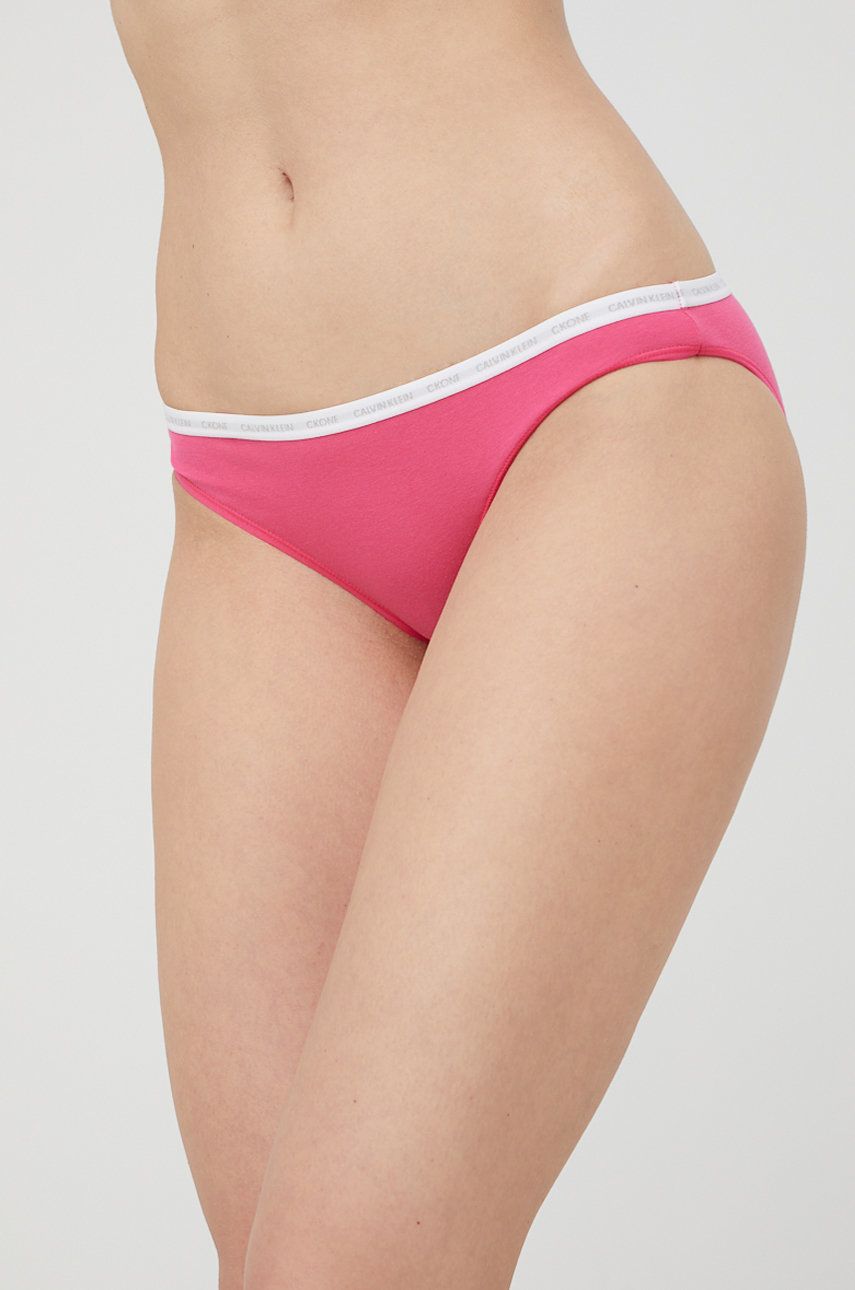 Calvin Klein Underwear figi CK One (2-pack) kolor różowy