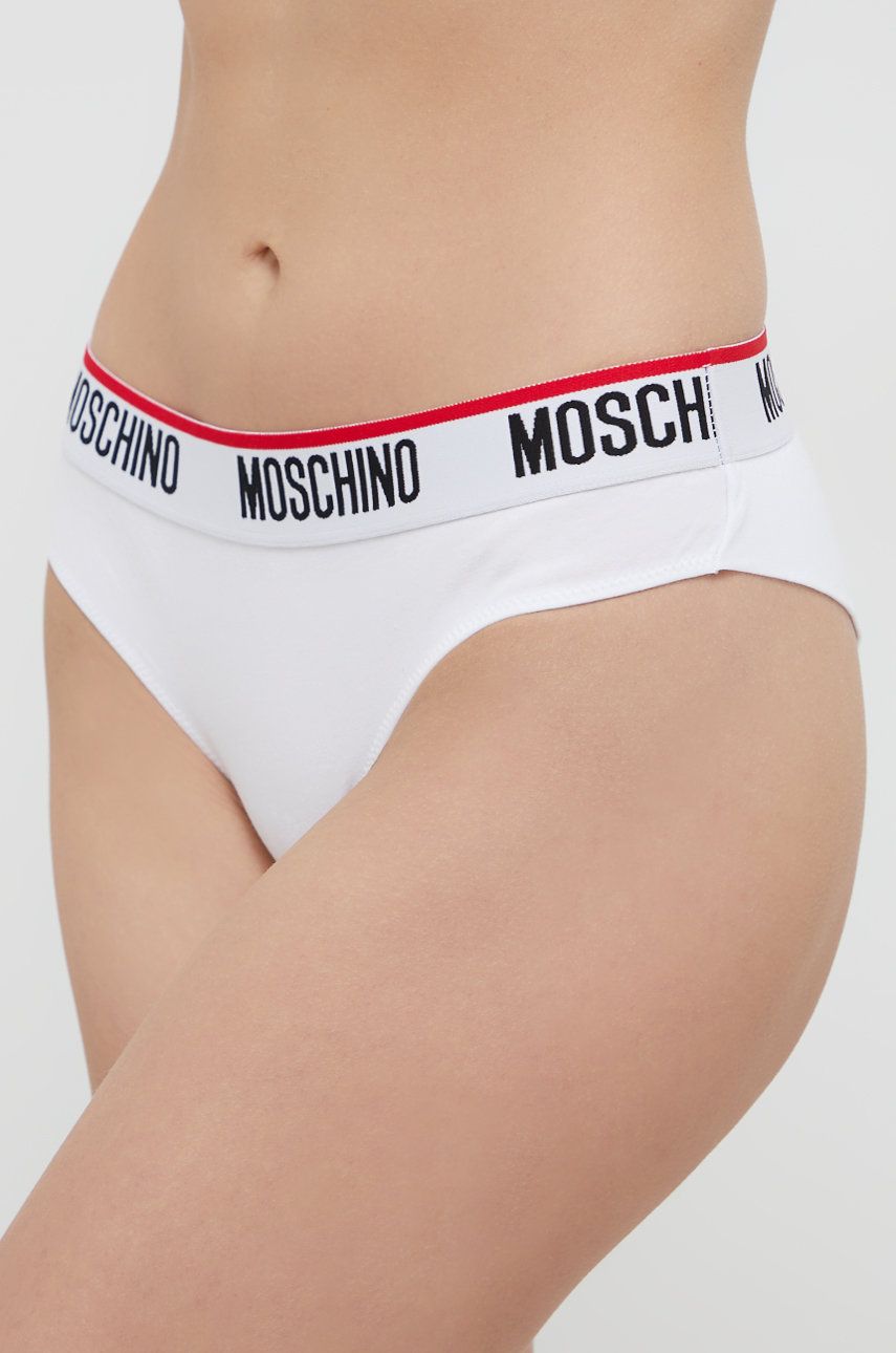 Moschino Underwear Figi (2-pack) kolor biały
