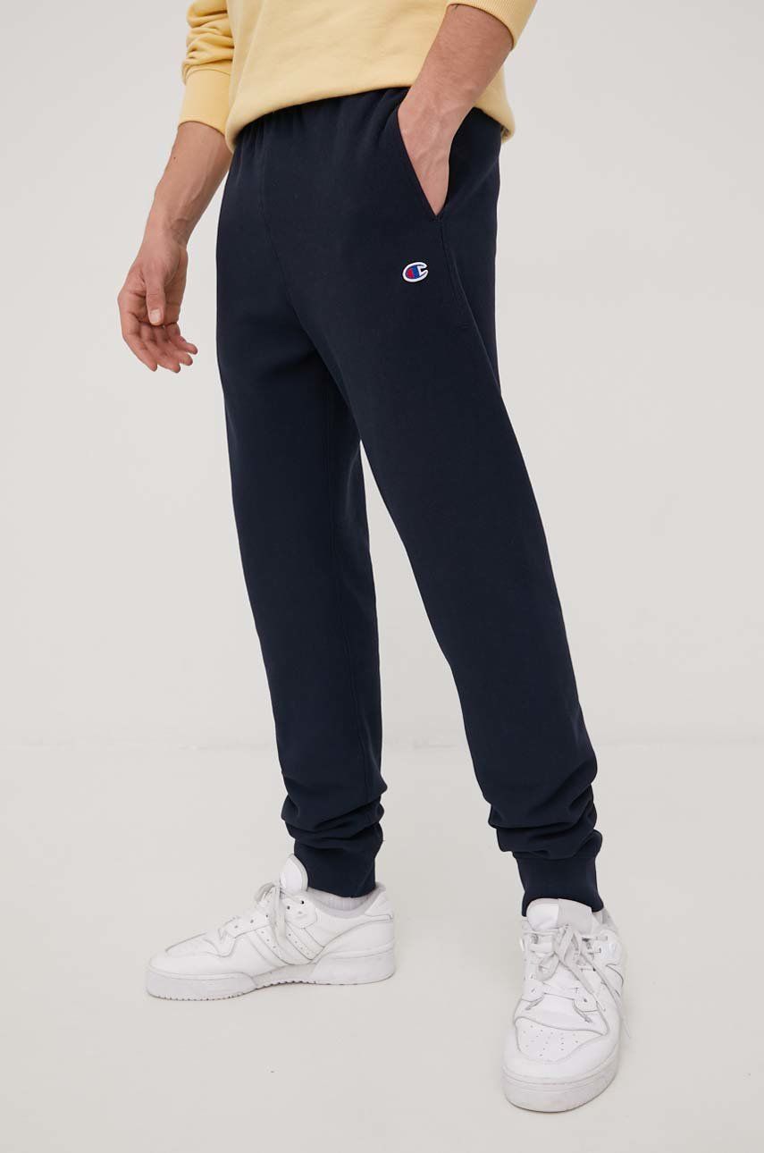 Champion spodnie dresowe męskie kolor granatowy melanżowe rozmiar S,XL,M,L
