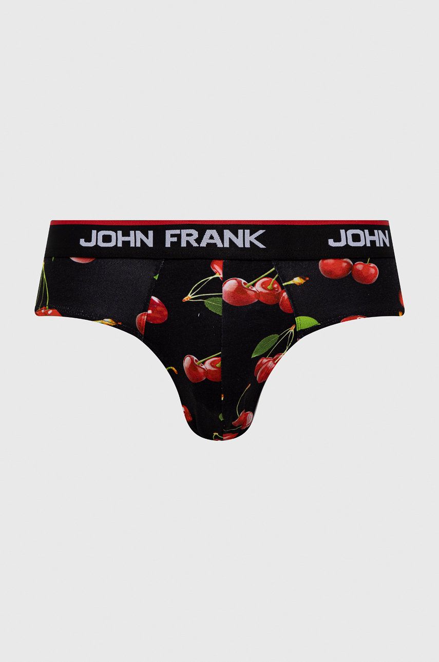John Frank bokserki męskie kolor czarny rozmiar L,M,S,XL