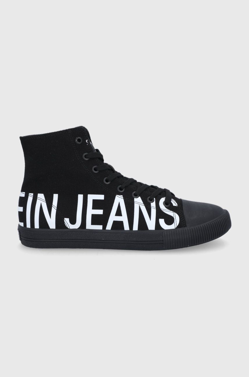 Calvin Klein Jeans Trampki mÄ™skie kolor czarny