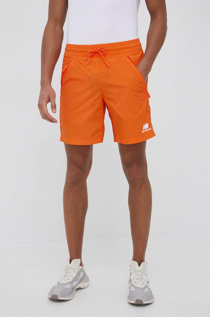 New Balance szorty męskie kolor pomarańczowy rozmiar L,S,XL,M