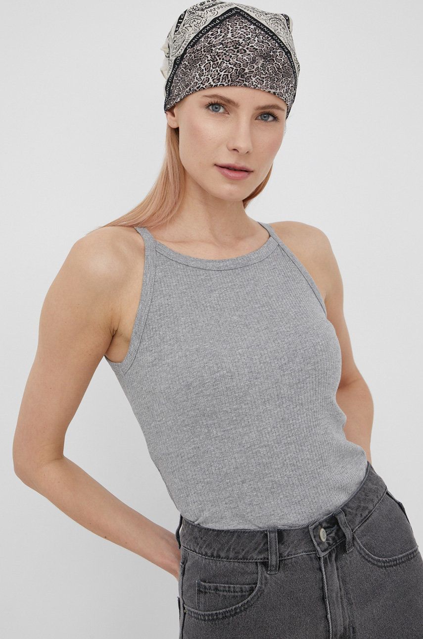 Noisy May top damski kolor szary rozmiar M,L,XS,S