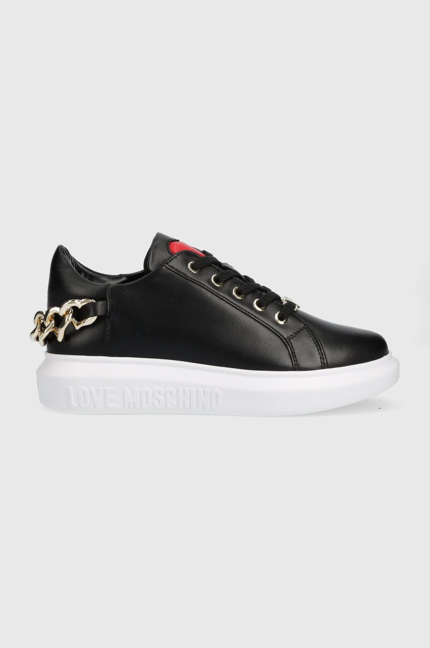 Love Moschino sneakersy kolor czarny