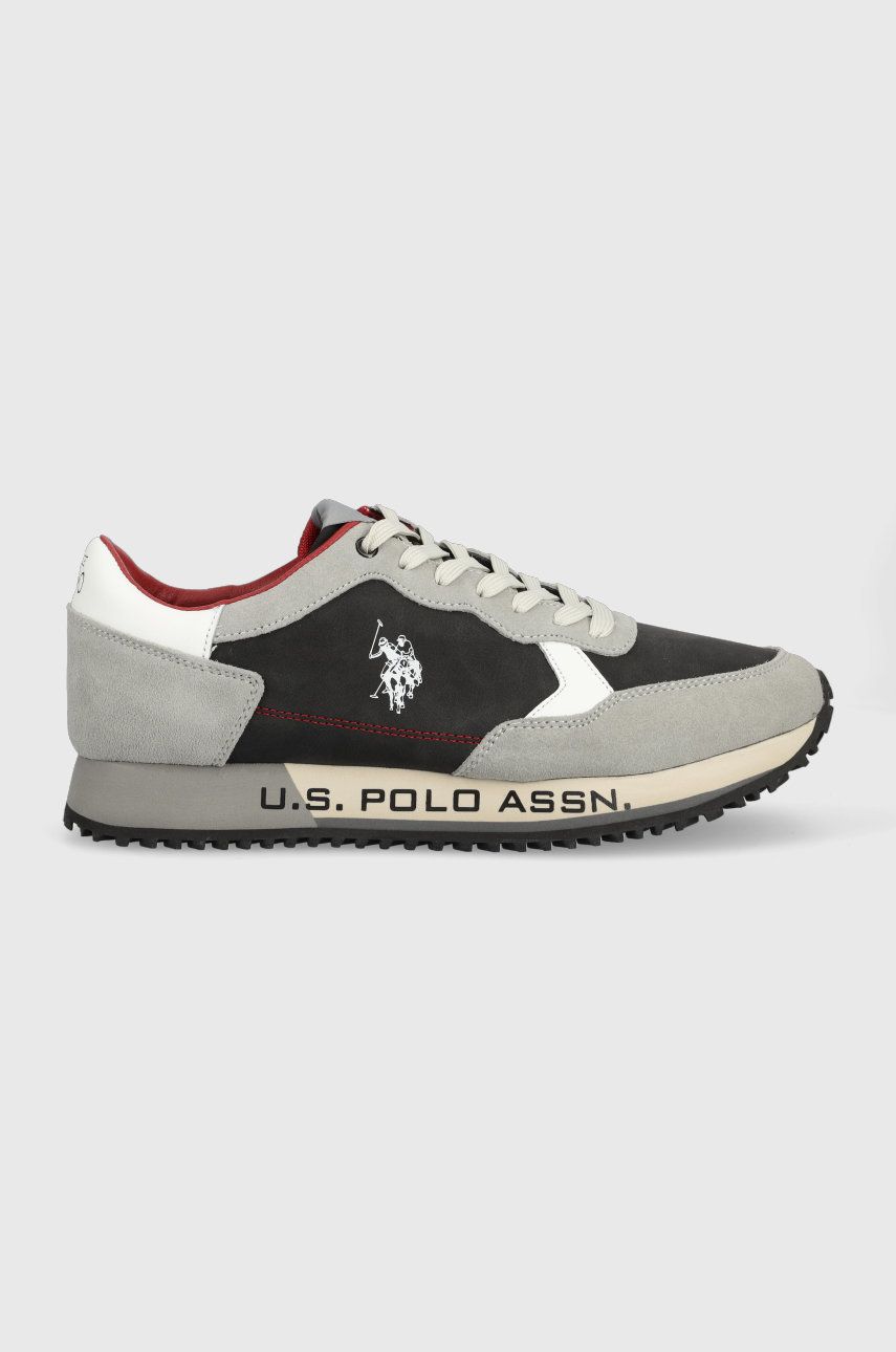 U.S. Polo Assn. sneakersy CLEEF kolor szary