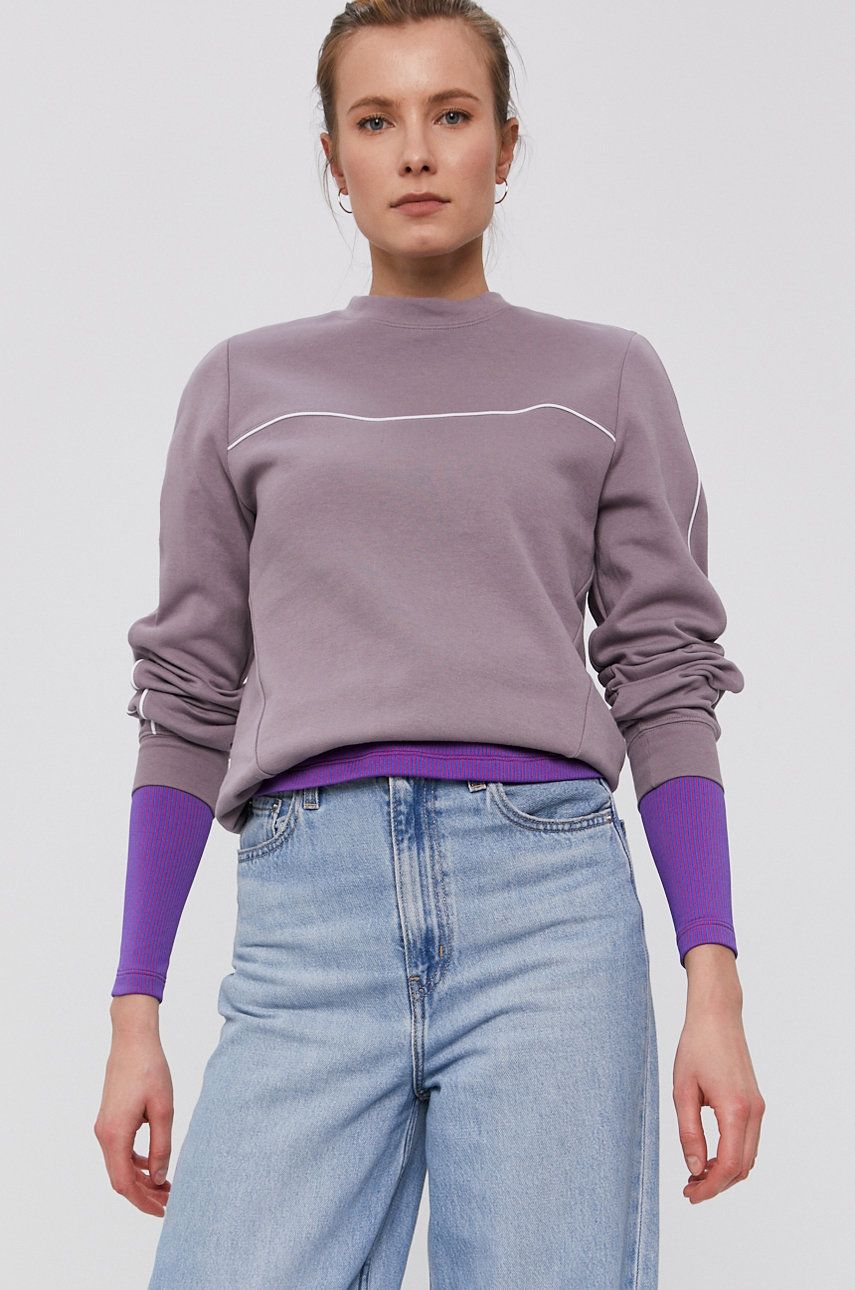 Nike Sportswear Bluza damska kolor fioletowy gładka