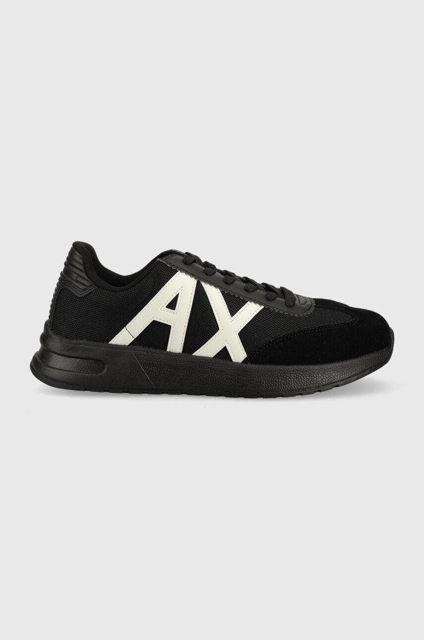 Armani Exchange sneakersy kolor czarny