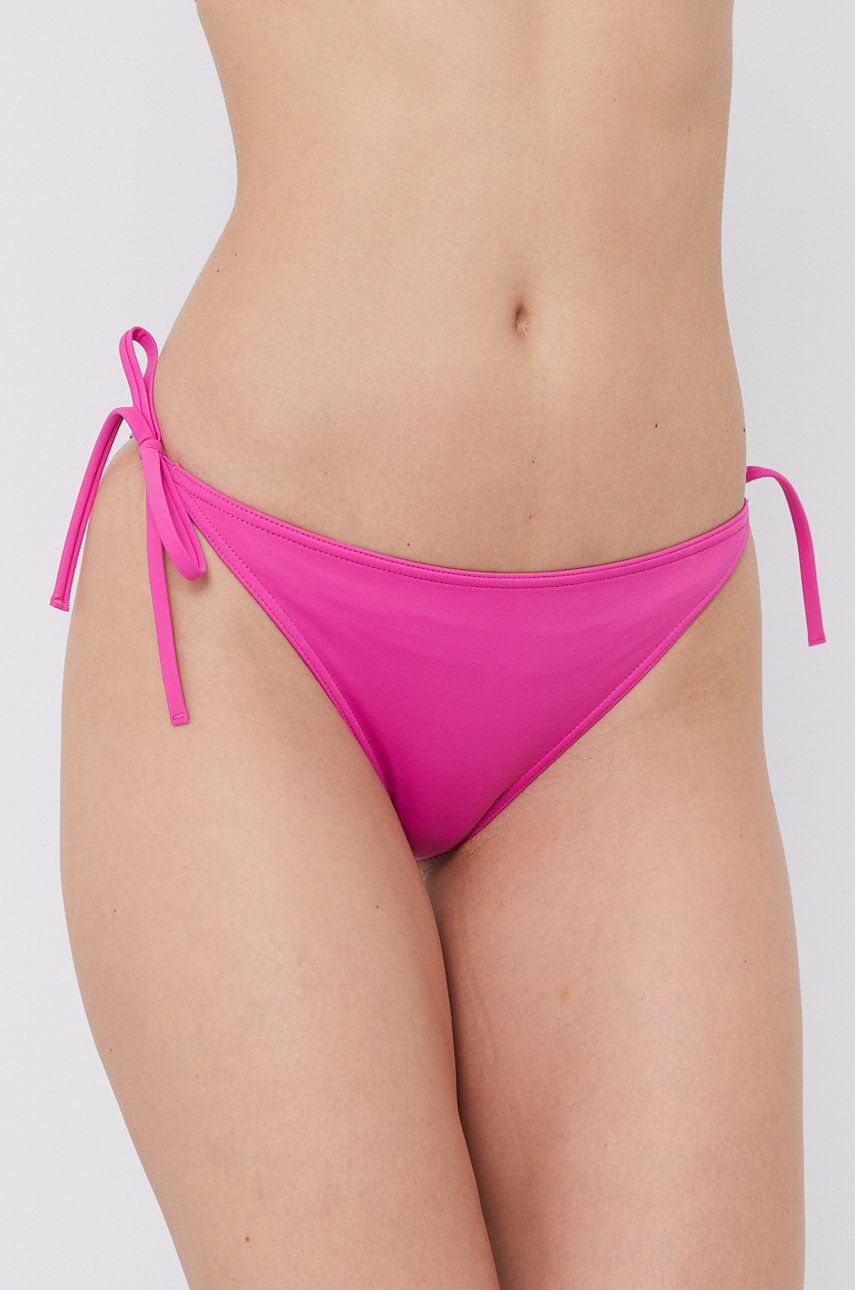 Calvin Klein Figi kąpielowe kolor fioletowy