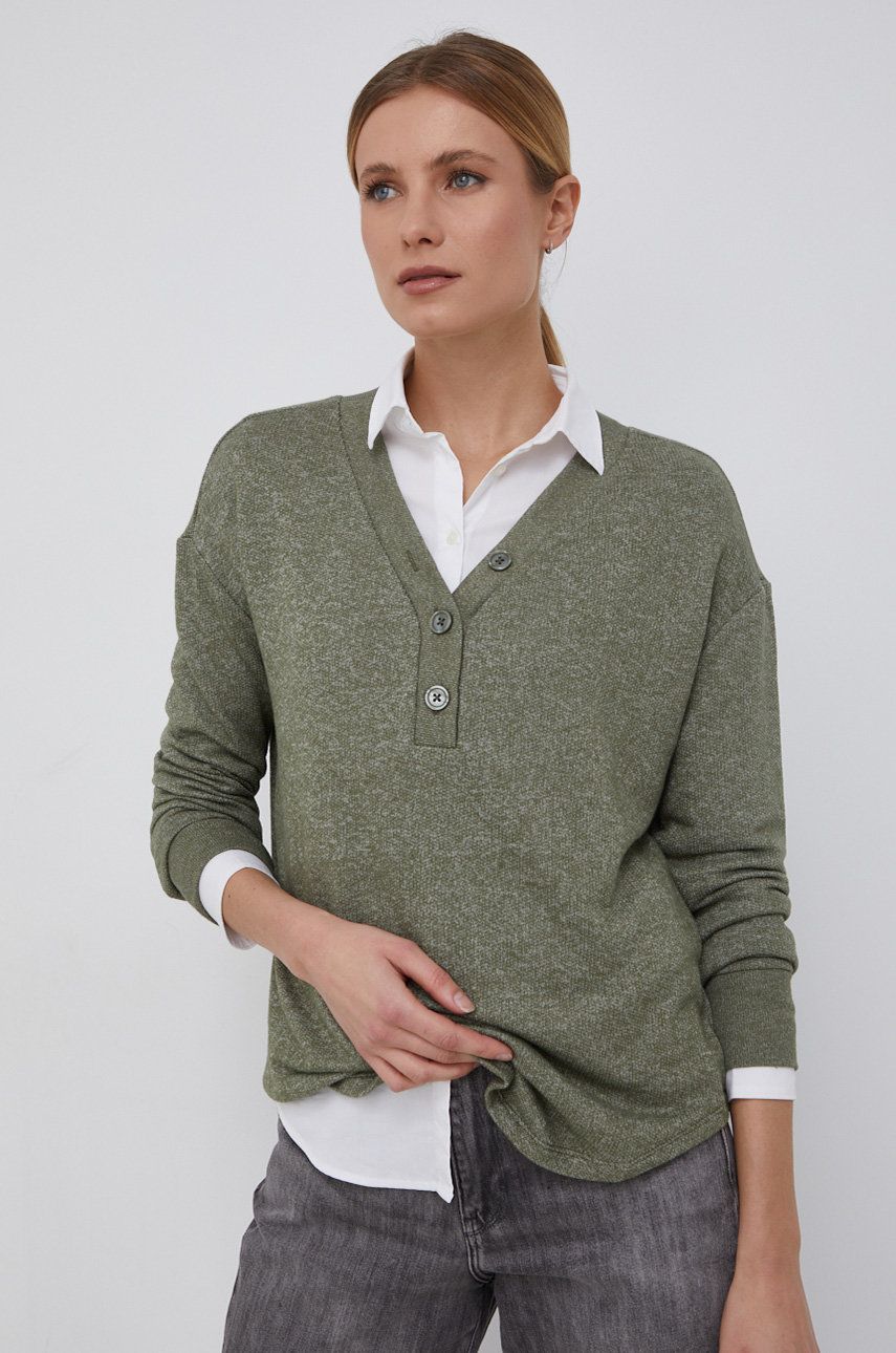 GAP Sweter damski kolor zielony