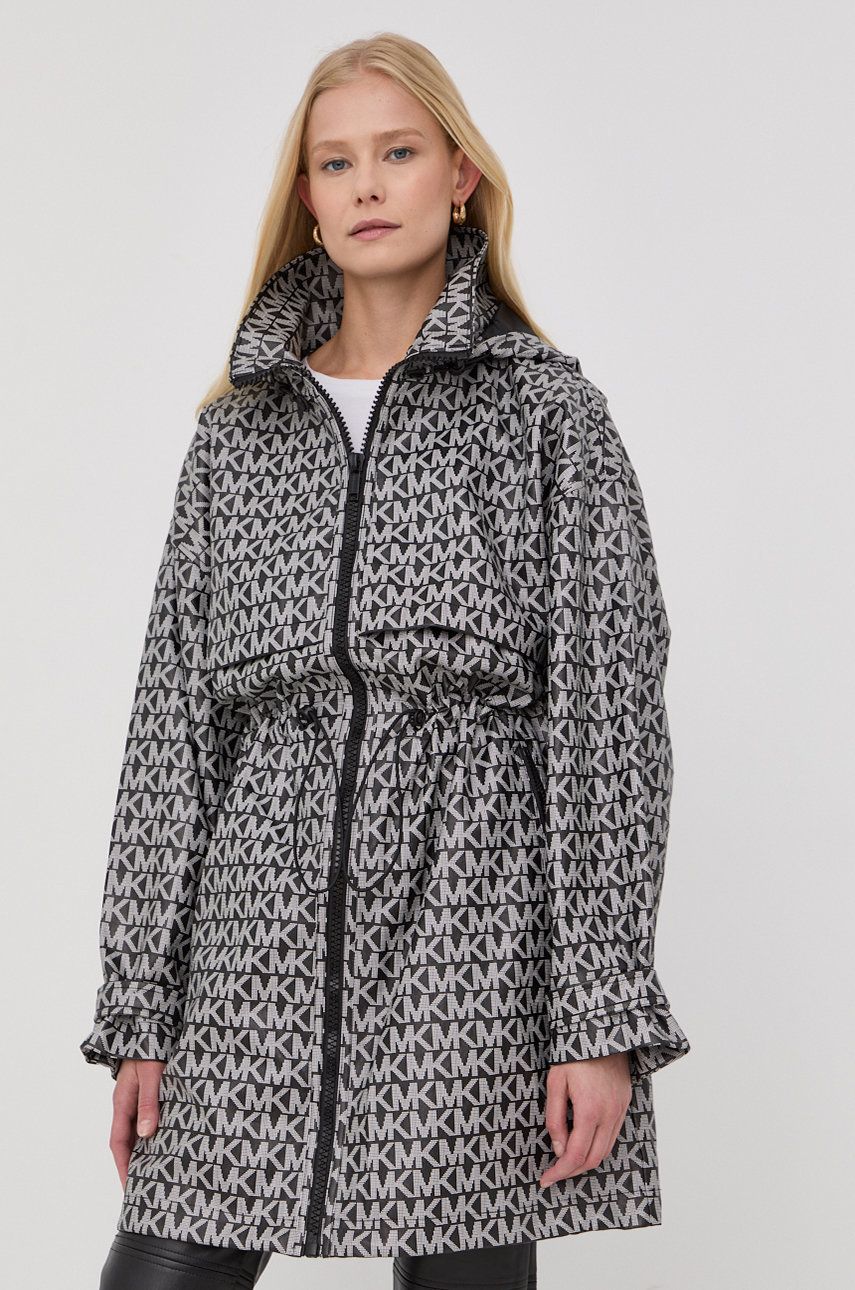 MICHAEL Michael Kors parka damska kolor czarny przejściowa rozmiar M,S,L,XS