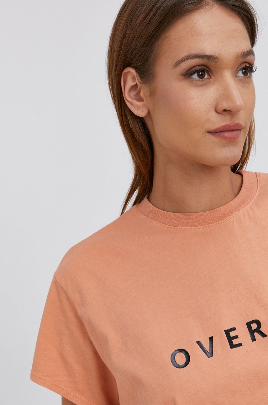 Answear Lab T-shirt damski kolor pomarańczowy
