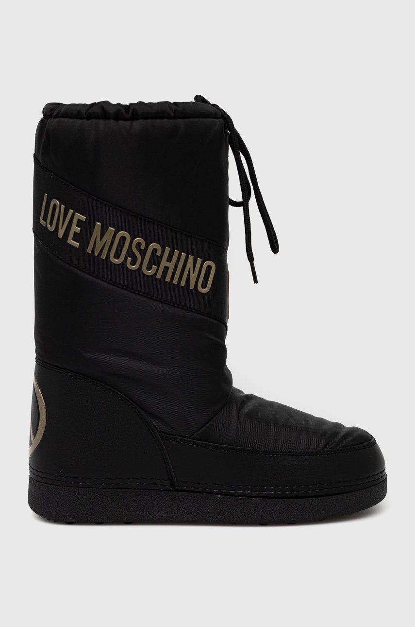 Love Moschino Å›niegowce kolor czarny