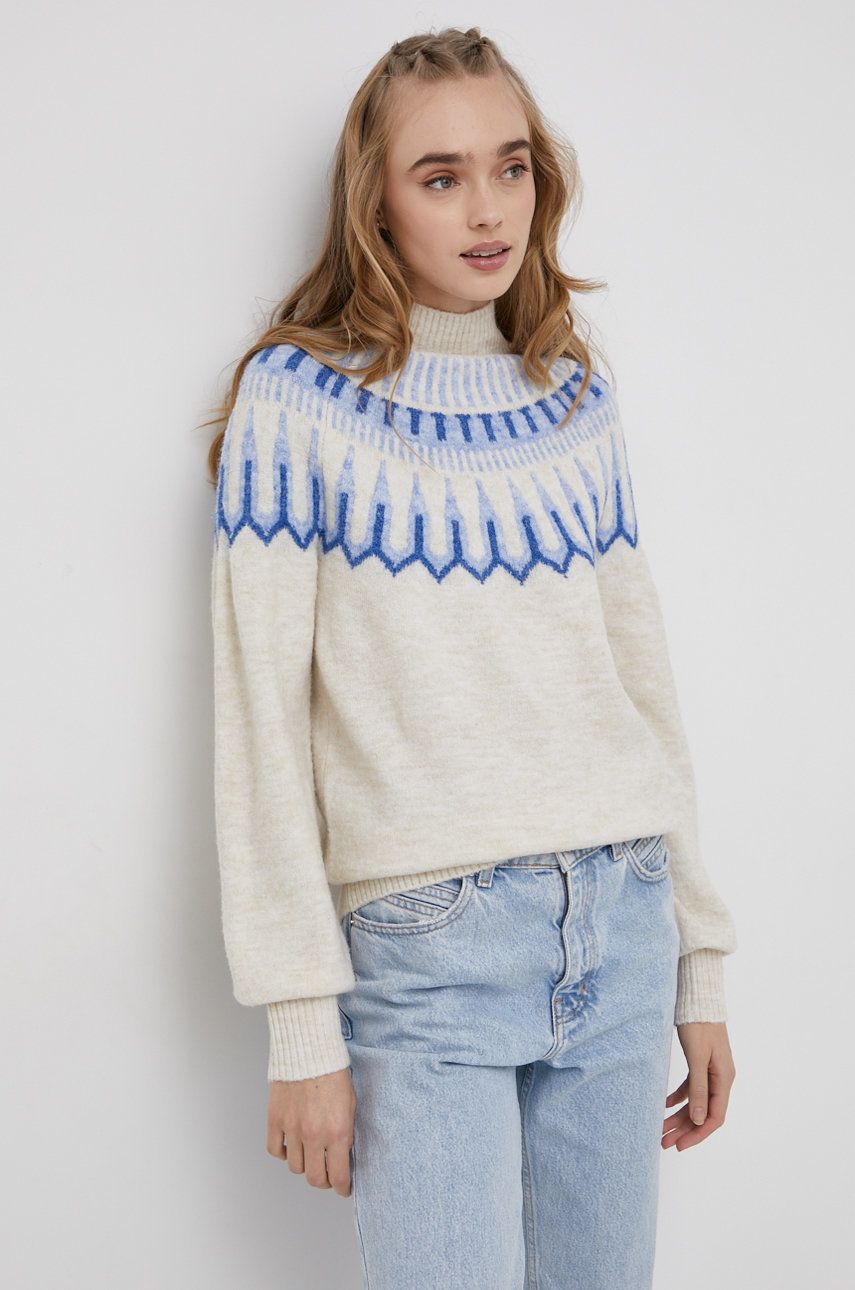 Promocja Vero Moda – Sweter z domieszką wełny wyprzedaż przecena