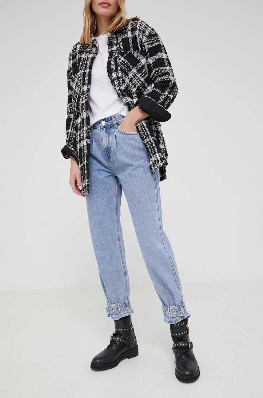 Answear Lab jeansy damskie high waist rozmiar XS,S