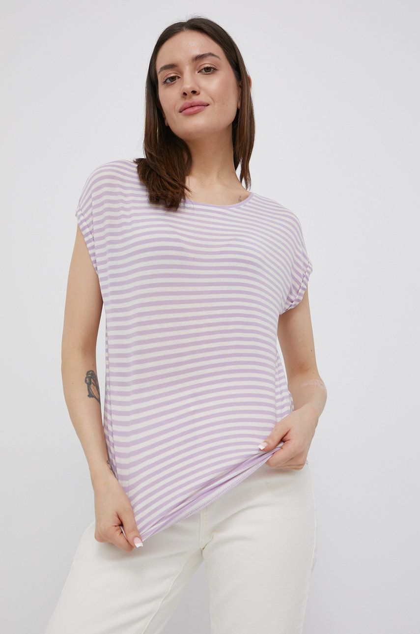 Vero Moda t-shirt damski kolor fioletowy rozmiar XS,M,L,XL,S