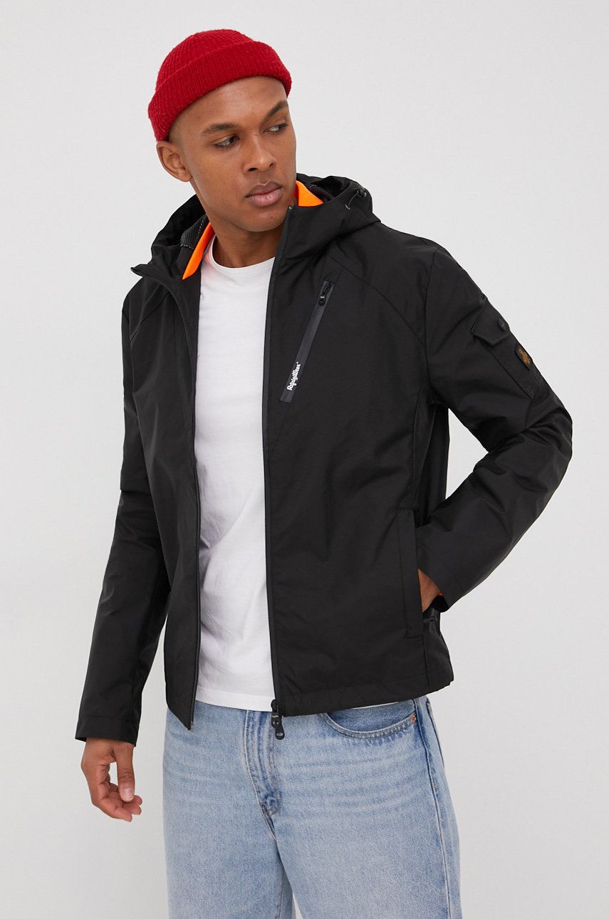 RefrigiWear kurtka męska kolor czarny przejściowa rozmiar M,XL,S,L
