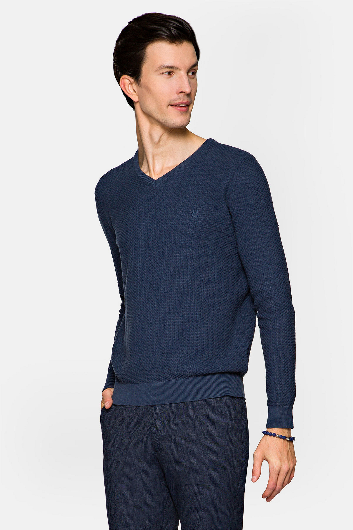 Sweter Niebieski Xander rozmiar 2XL; L; M; XL