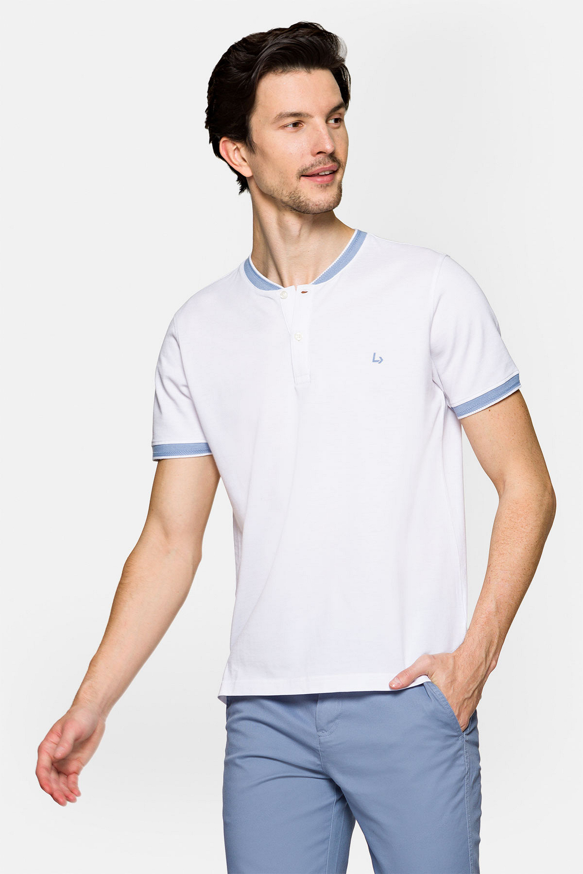 Koszulka Biała Polo Rafael rozmiar 2XL; 3XL; L; M; S; XL