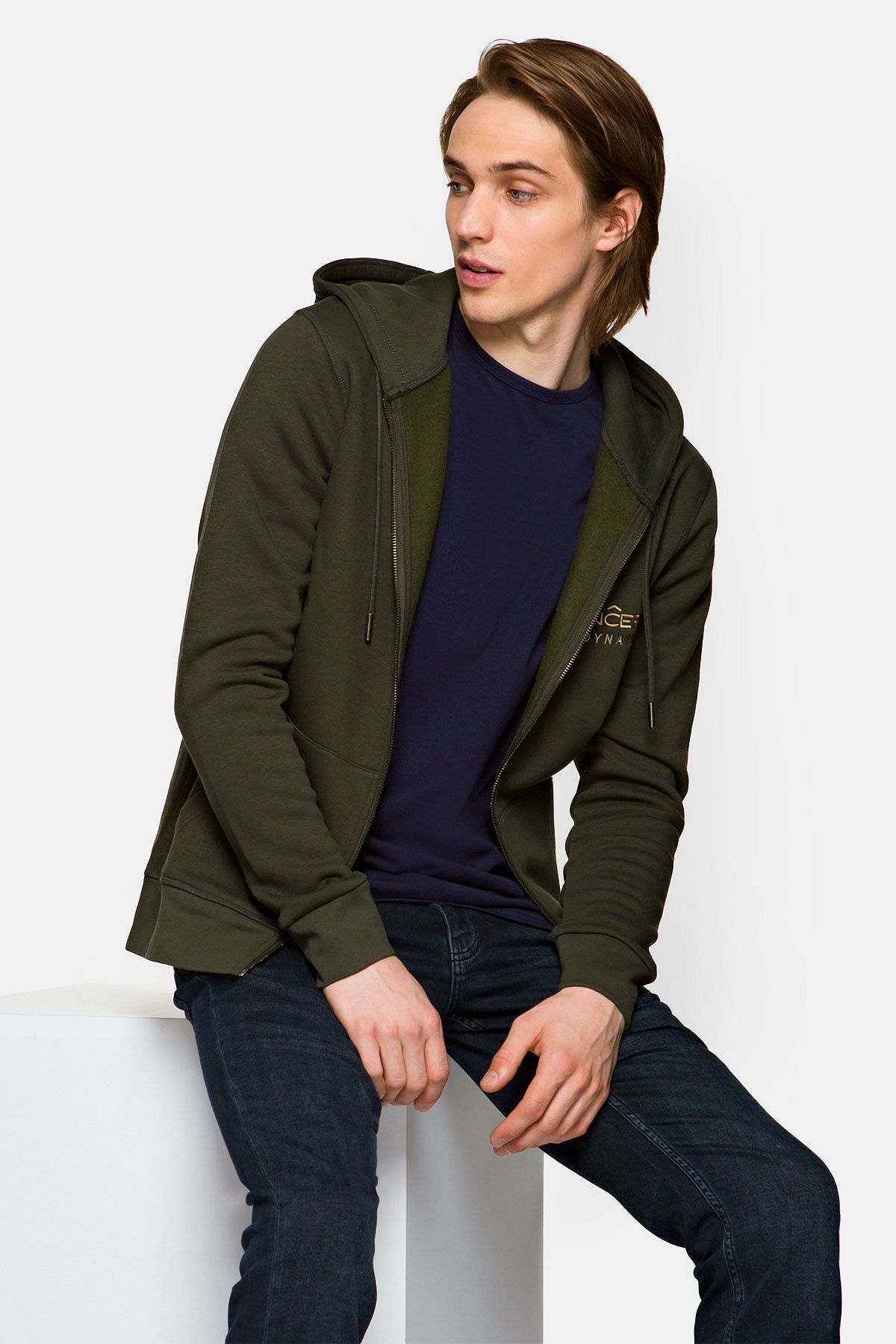 Bluza Zielona Rozpinana z Kapturem Rider rozmiar 2XL; L; M; XL