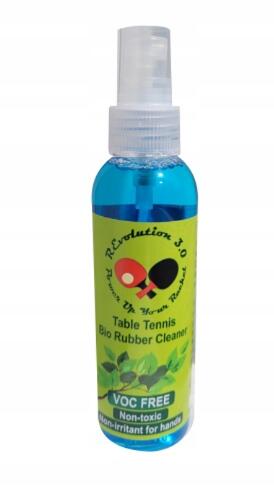 PŁYN DO CZYSZCZENIA RAKIETKI DO TENISA STOŁOWEGO 150 ML REVOLUTION + GĄBKA