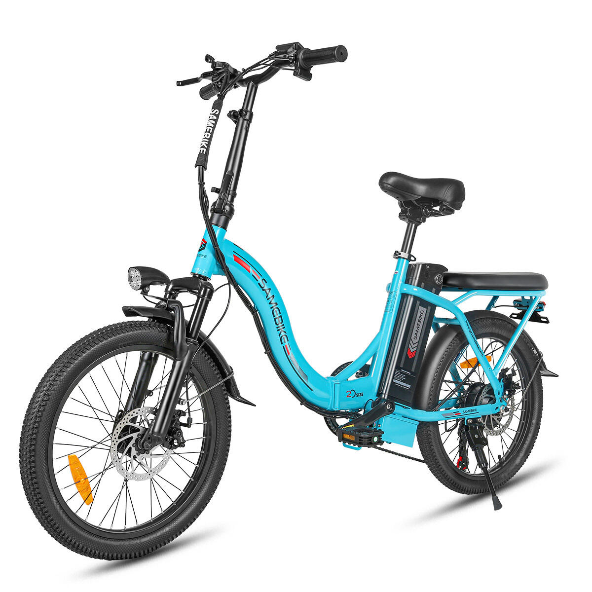 SAMEBIKE CY20 składany rower elektryczny z akumulatorem 36 V 12 Ah