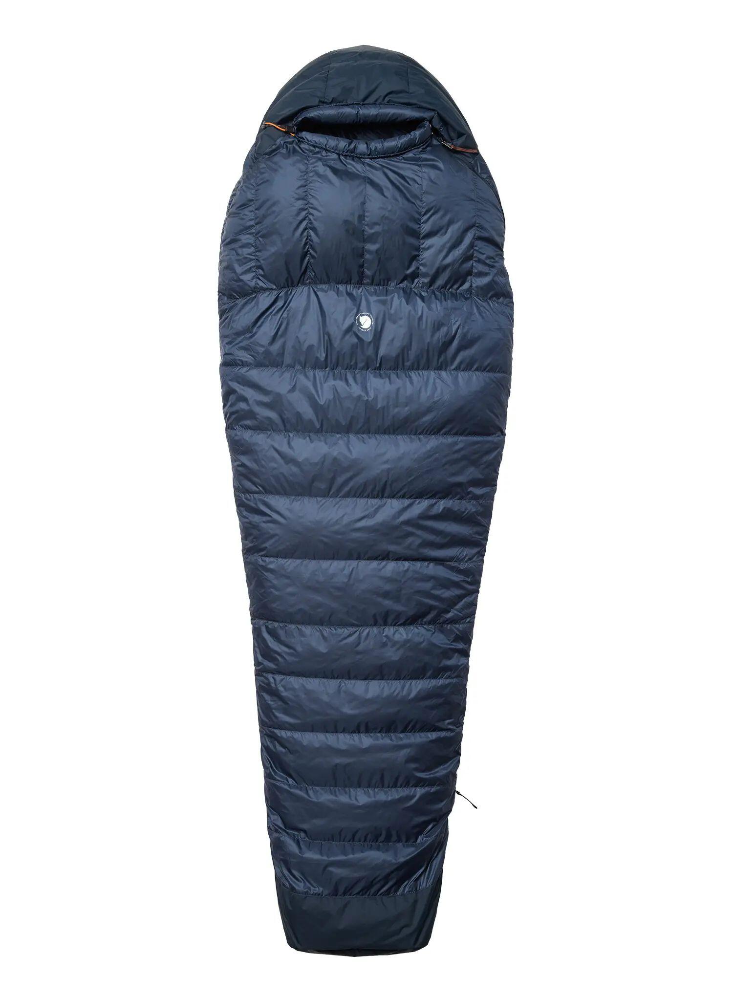 Śpiwór puchowy Fjallraven Keb Three Seasons Regular (185 cm) - navy