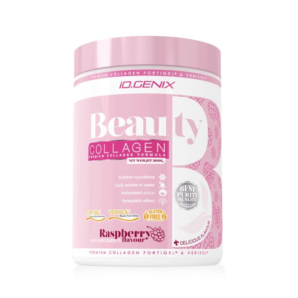 Beauty Collagen - 300g Malinowy Niebieski IO.Genix