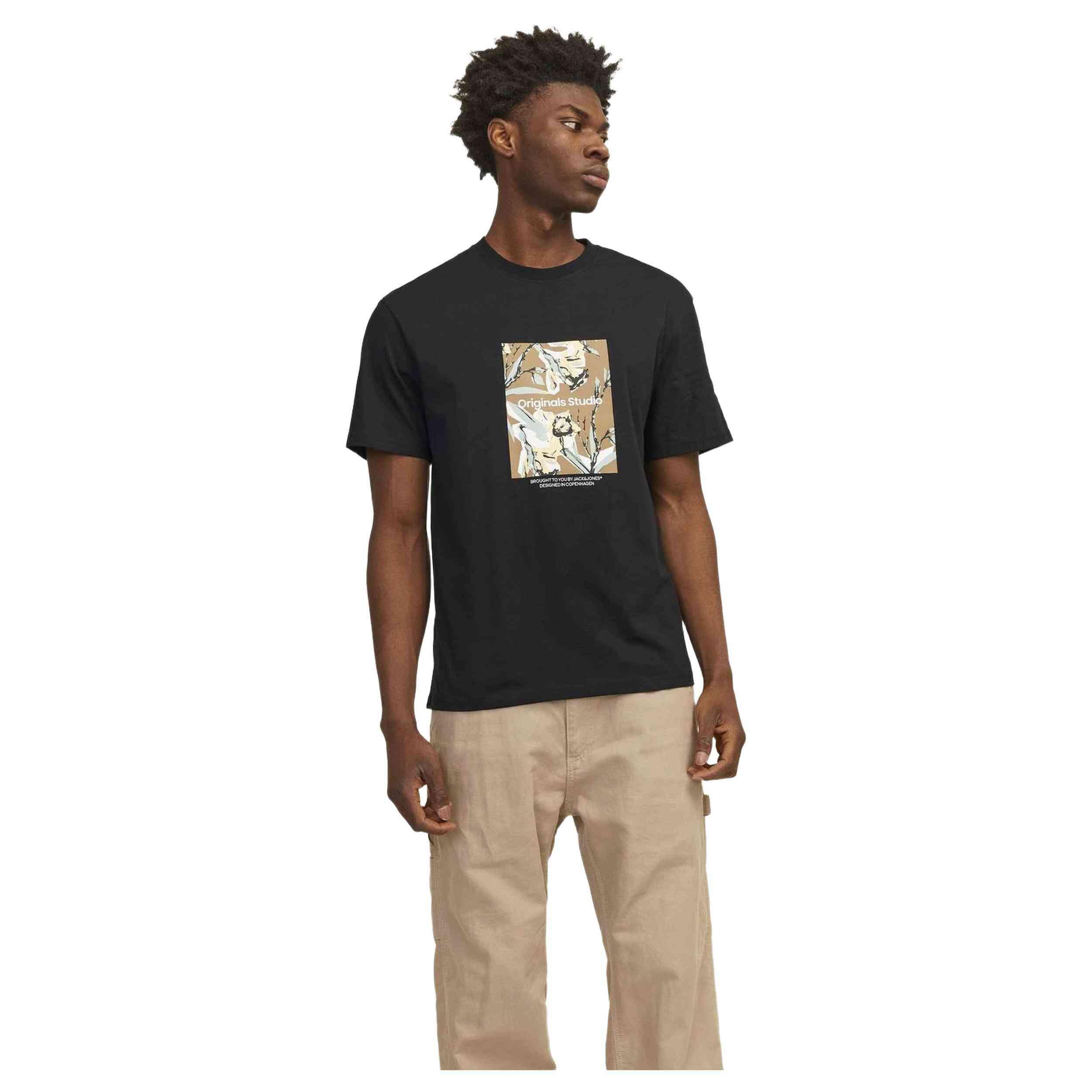 T-shirt Jack&jones Czarny Model 12256717