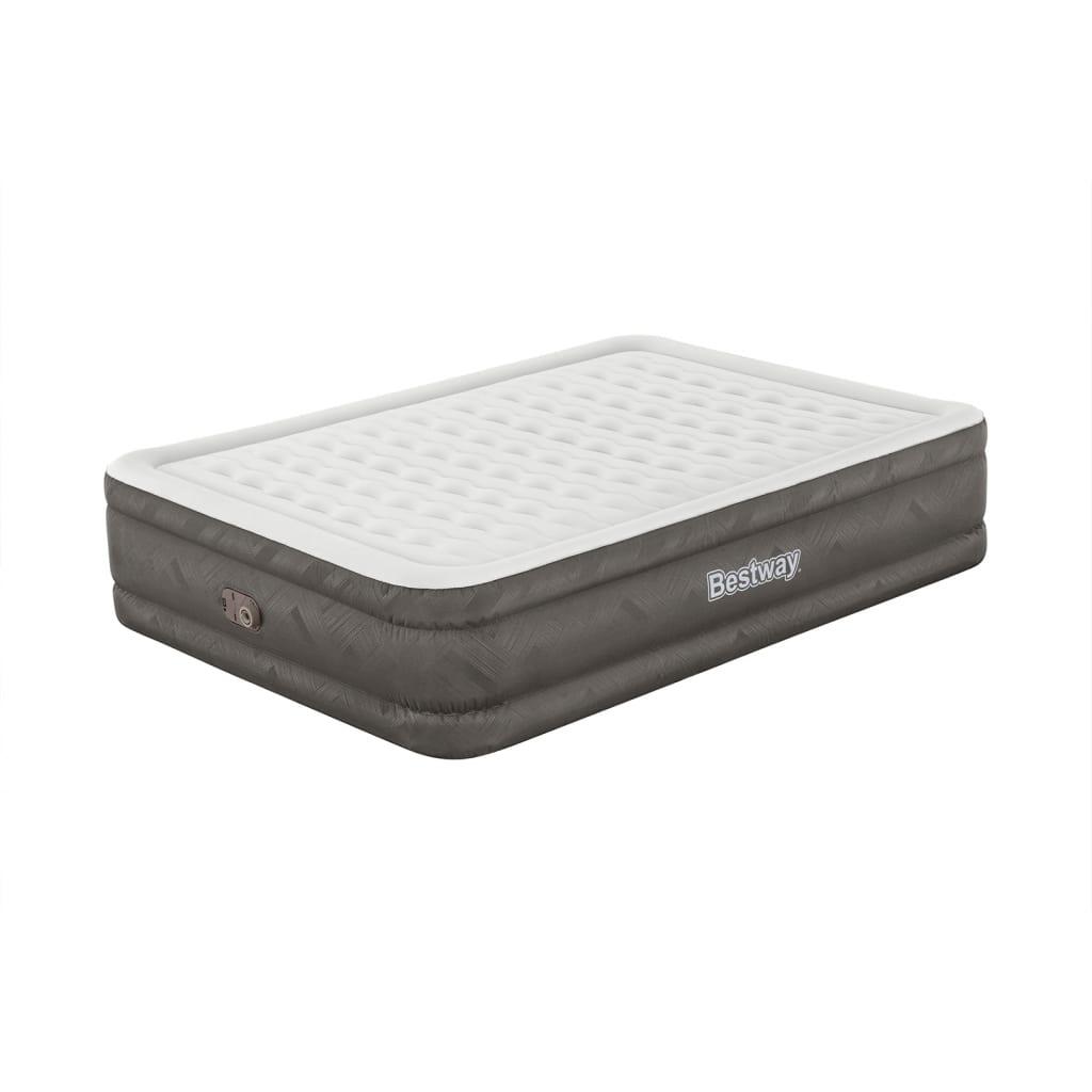 Materac dmuchany z wbudowaną pompką Bestway 203 x 152 x 46 cm