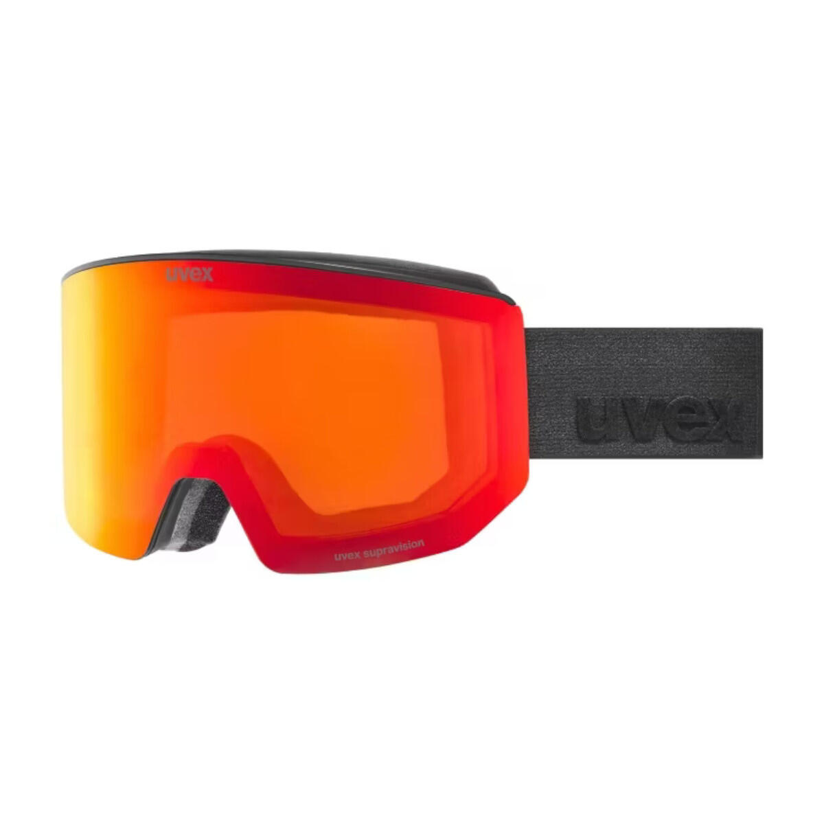 Gogle Uvex Lace Attract Black Matt Mirror Red 2026