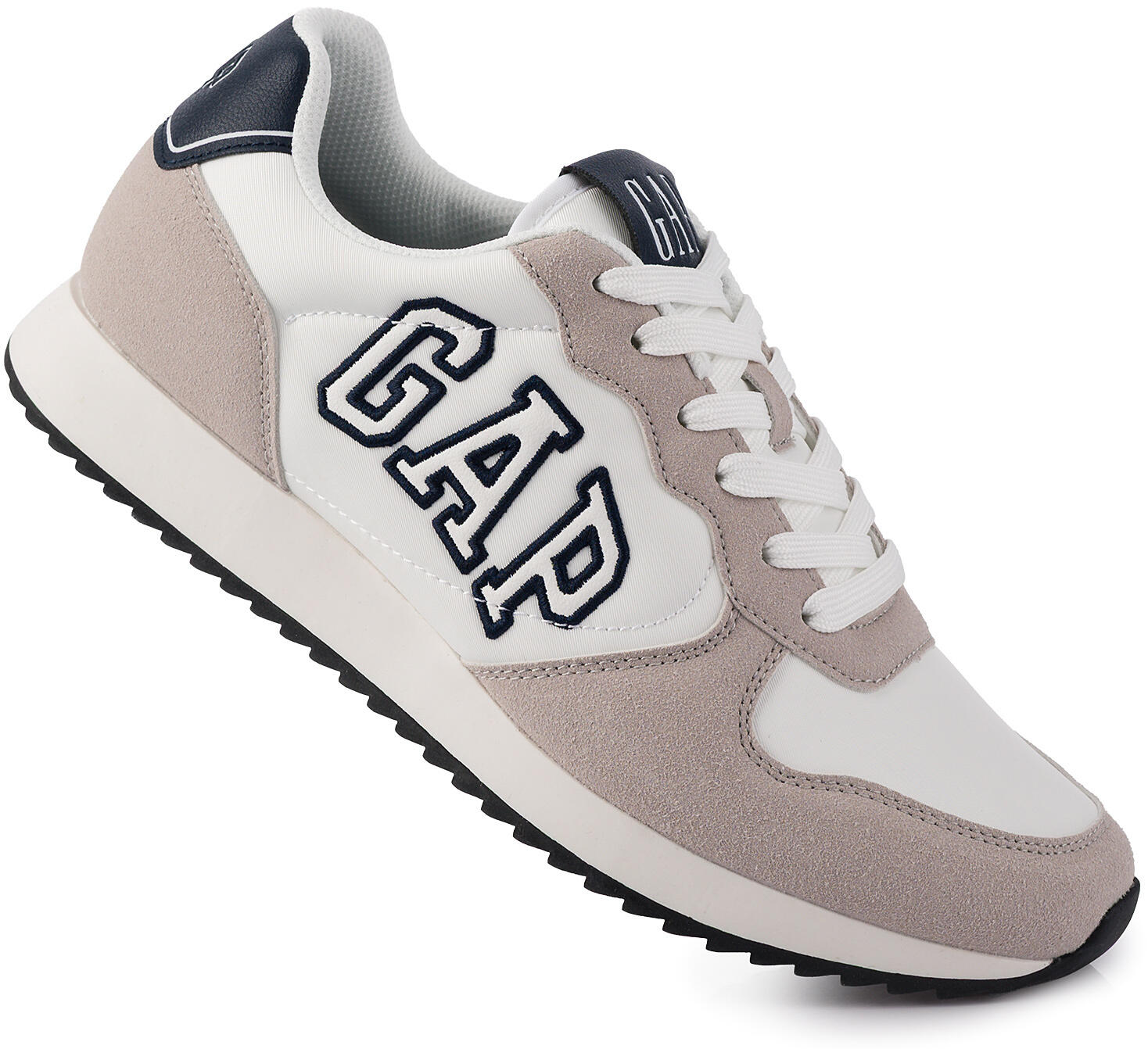 Męskie buty sneakersy sportowe białe GAP NASHVILLE ARCH LOGO