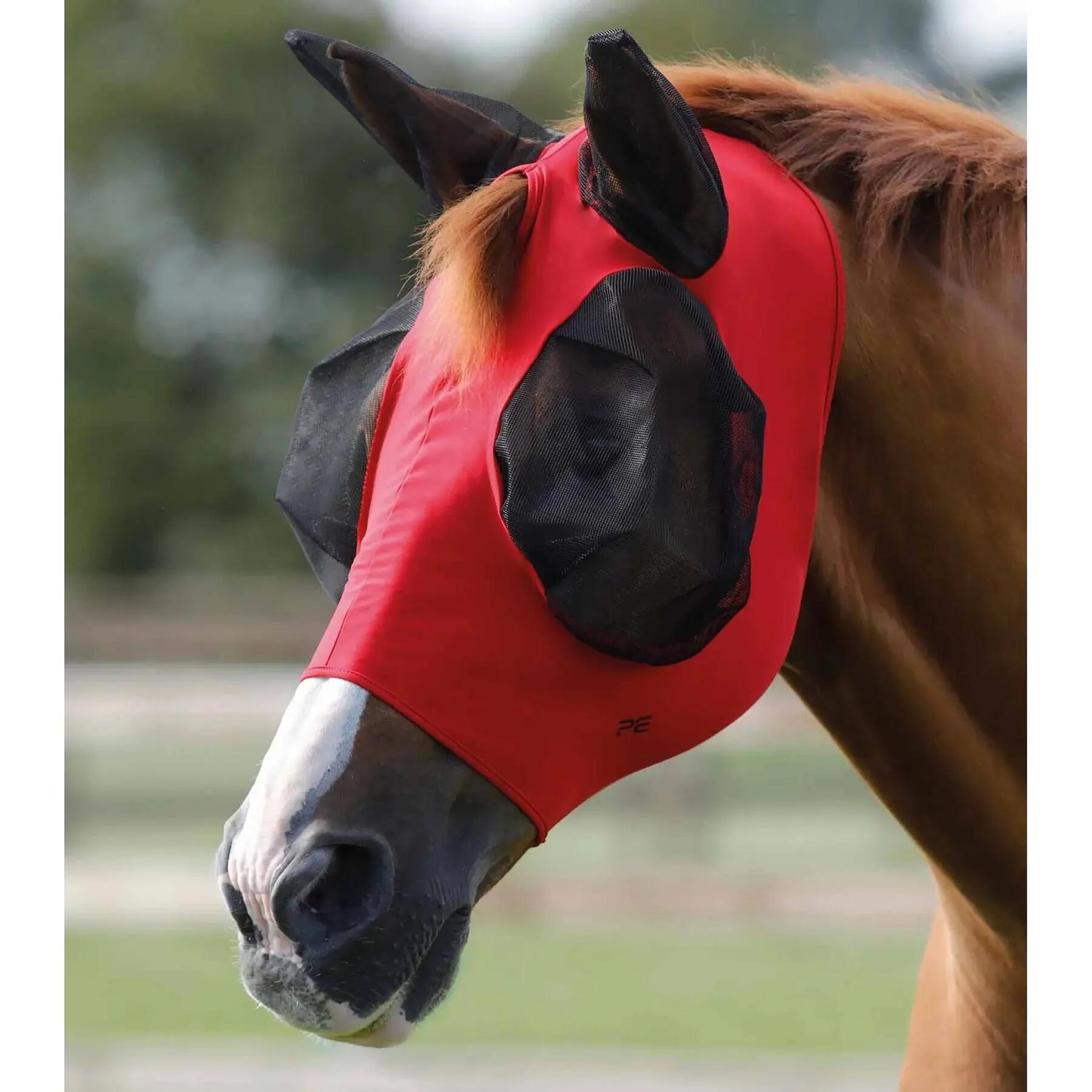 Maska na owady dla konia Premier Equine Comfort Tech Lycra