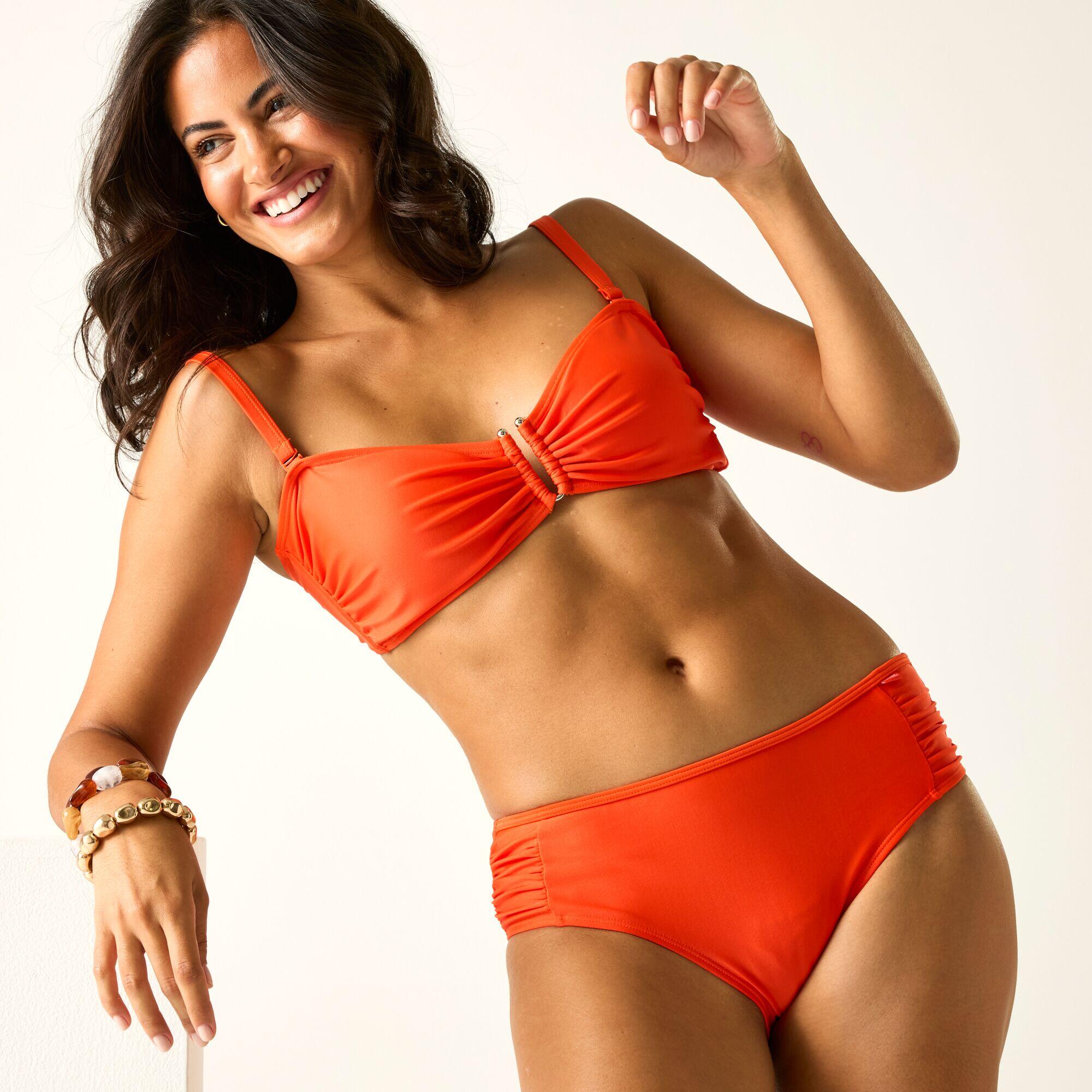 Damskie majtki bikini Aceana High Rise