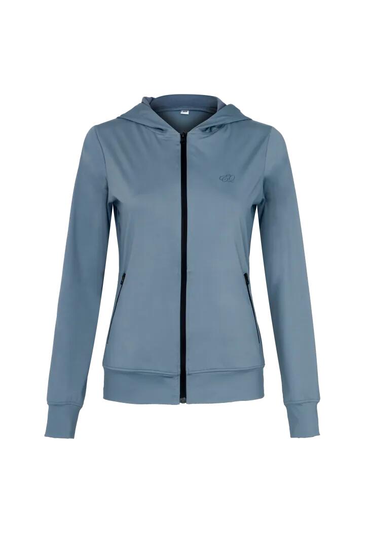 Bluza jeździecka damska hoodie EQUESTRIAN QUEEN River 26SS z kapturem