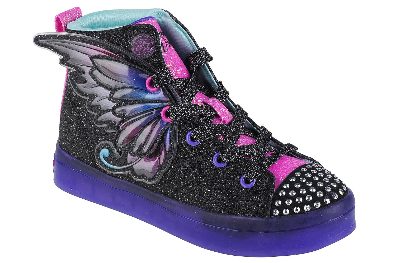 Buty sportowe do chodzenia dziewczęce, Skechers Twi-Lites 2.0-Twinkle Wishes