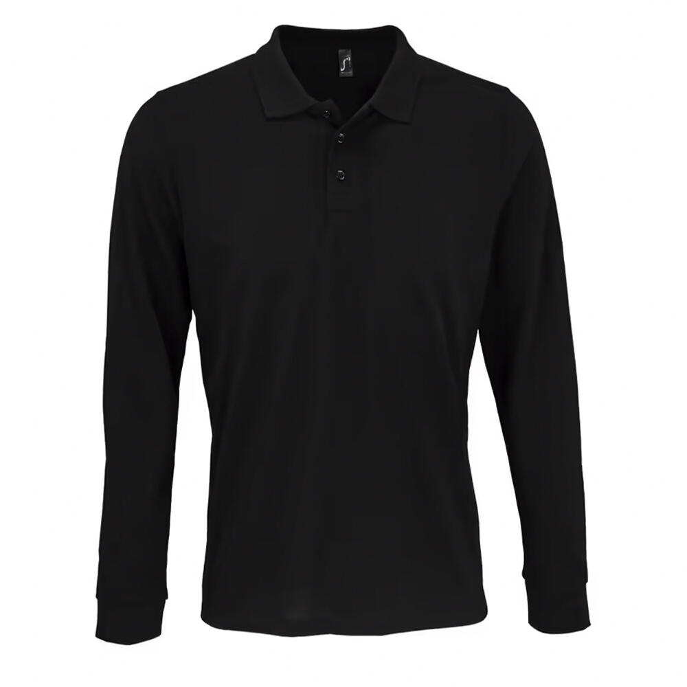 Koszulka Polo Z Długim Rękawem Dla Dorosłych Unisex Polycotton