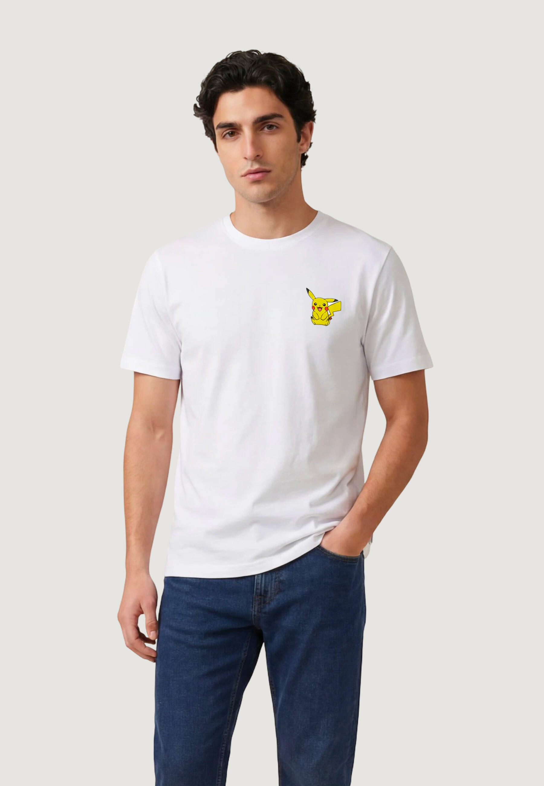 Koszulka crop top Mężczyzna ONLY & SONS Onspokemon Life Rlx Ss Emb Lic Tee