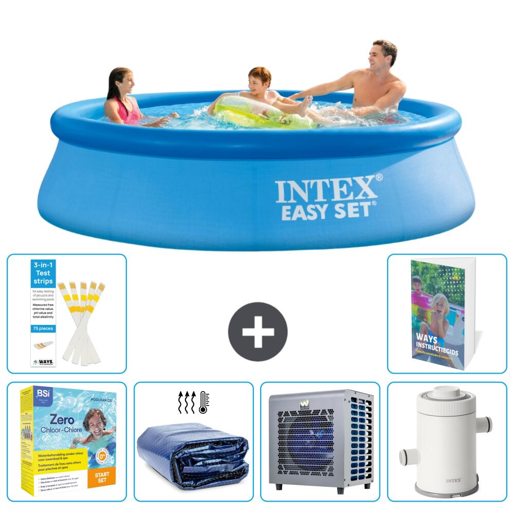 INTEX Basen Easy Set Okrągły - 305x76 cm - 7-częściowy S157