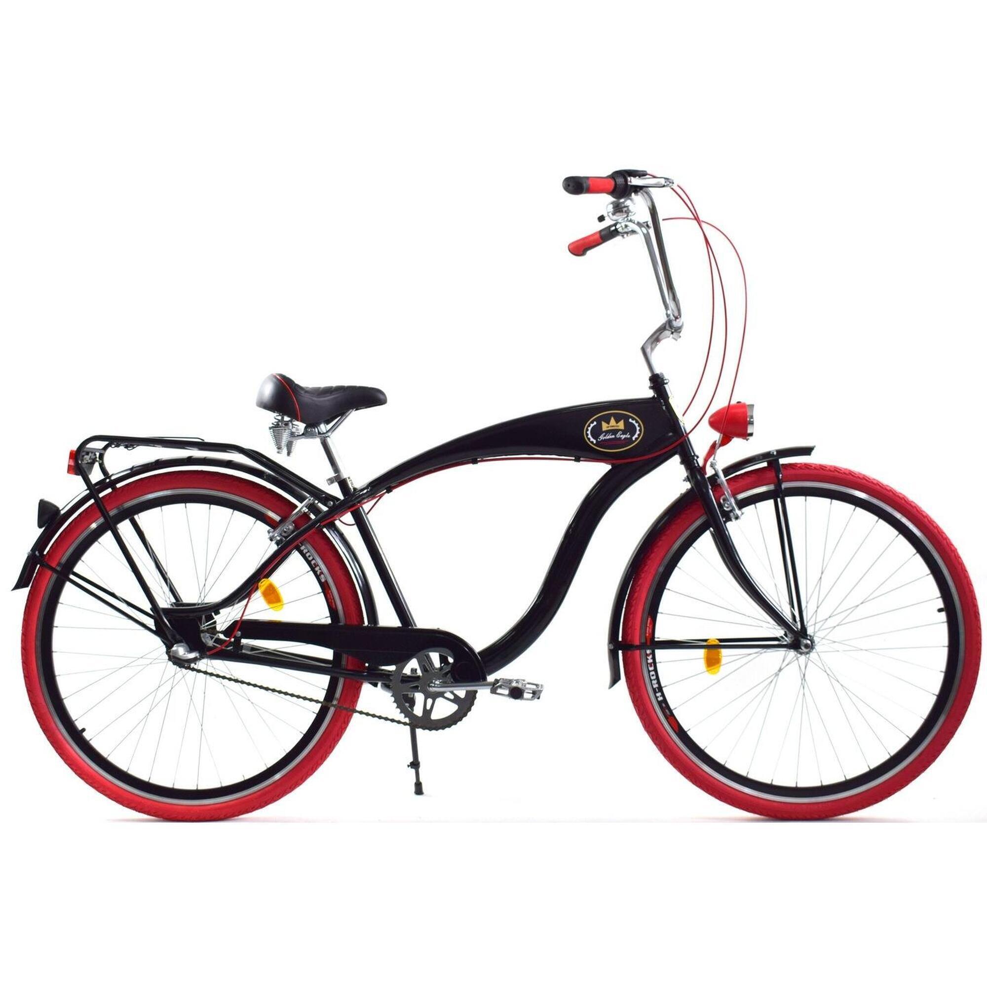 Rower Cruiser Miejski MęskiDallas Bike 28 3spd GE