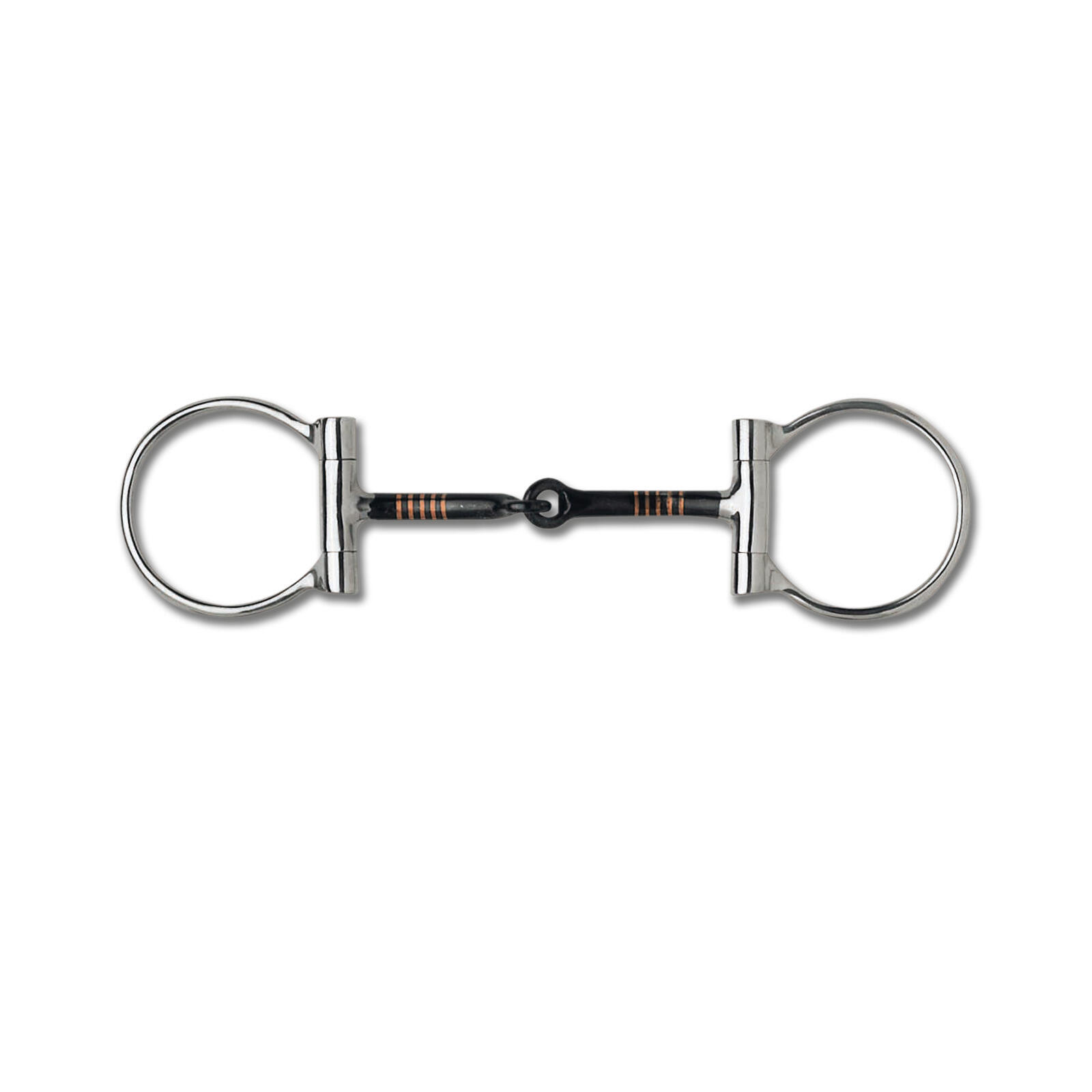 Mors D dla konia z kółkami Waldhausen Snaffle Bit