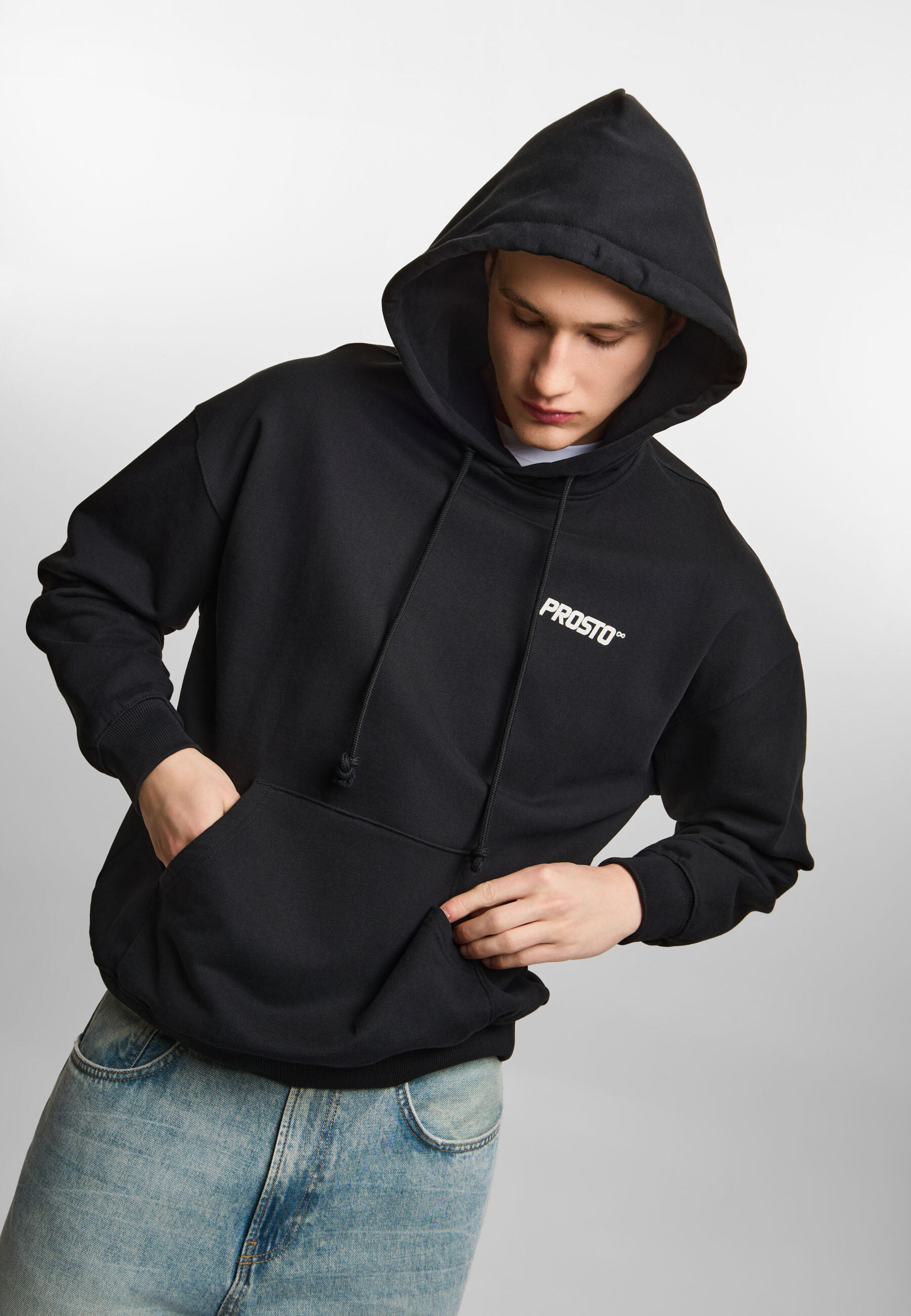 Bluza sportowa męska Prosto Wear The Street z kapturem