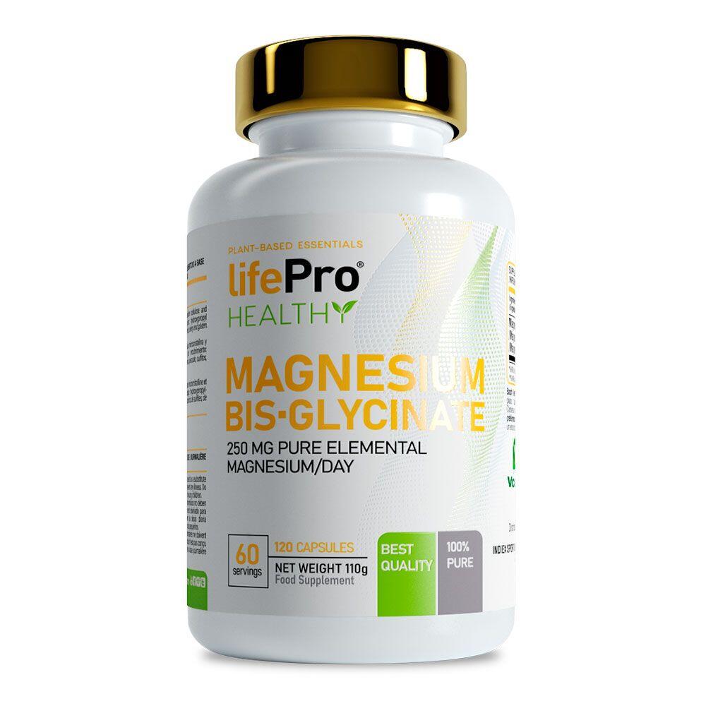 Bisglicynian magnezu - 120 kapsułek LifePRO