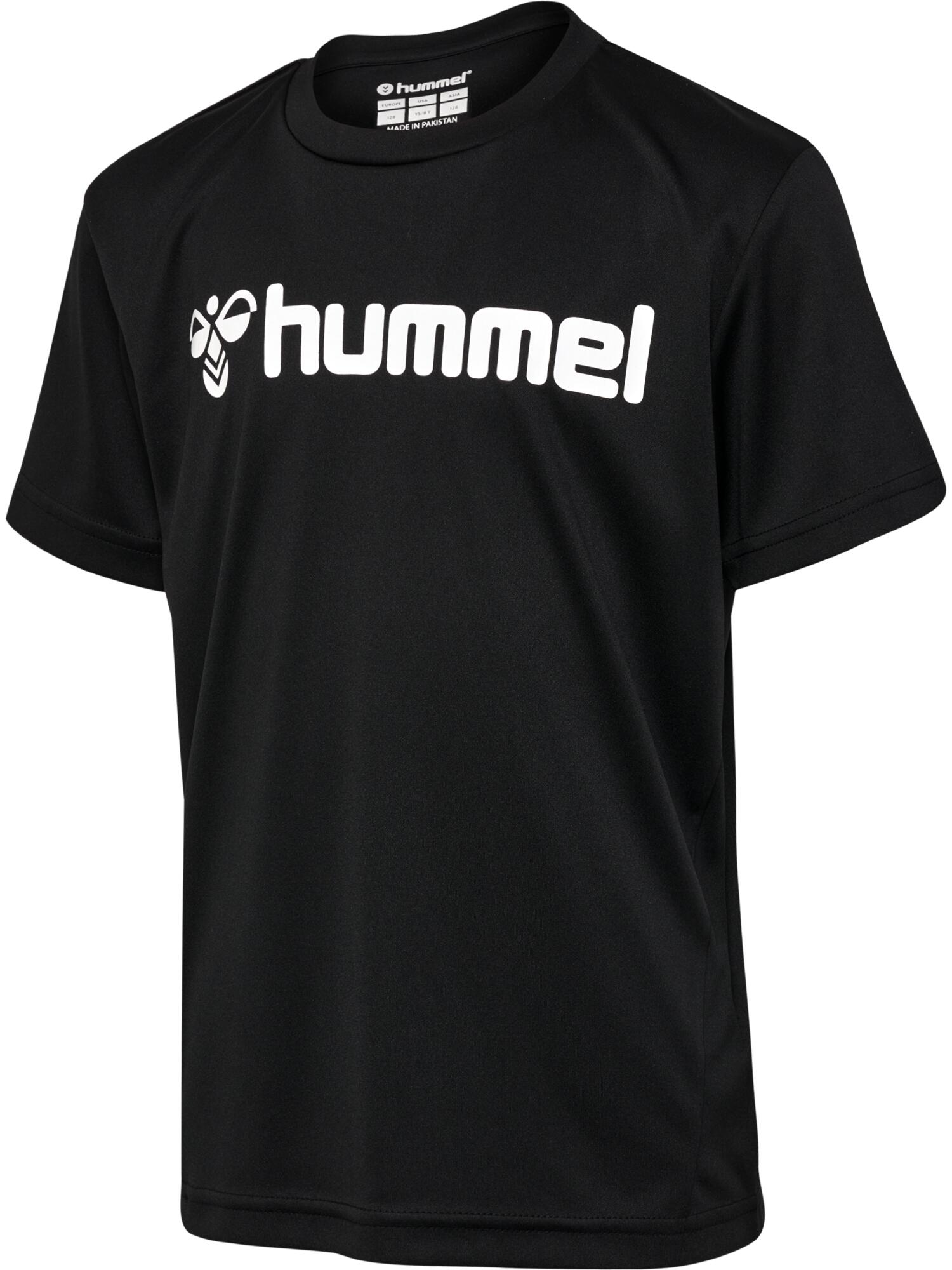 Hummel Koszulka poliestrowa sportowa Poly Logo Jersey Kids