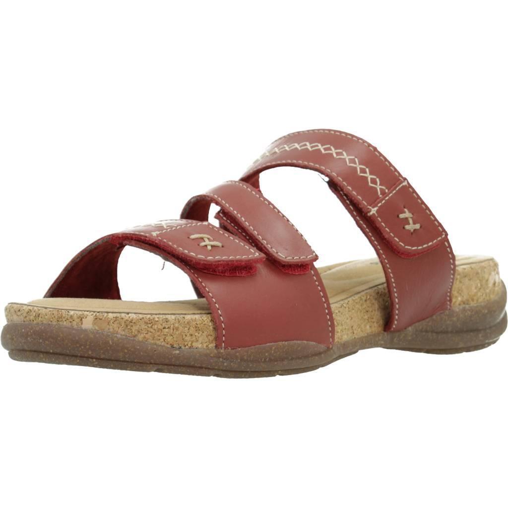 Sandały CLARKS ROSEVILLE BAY Czerwony