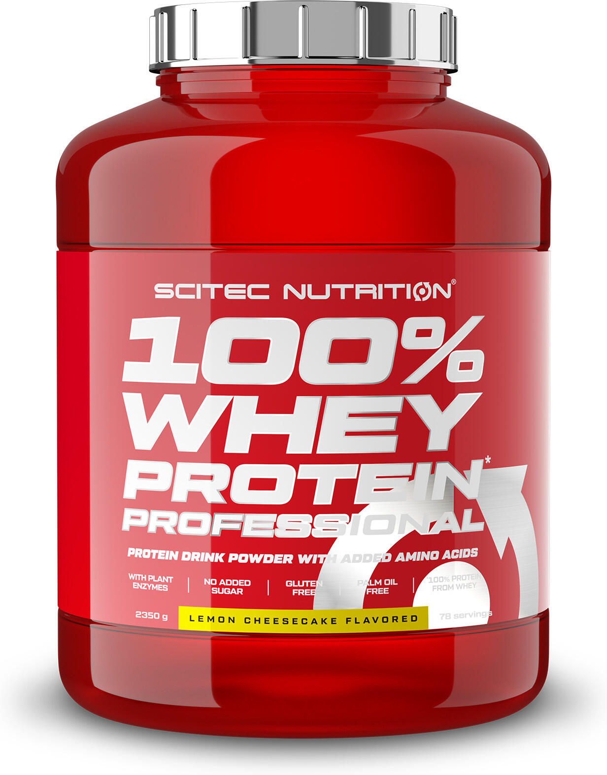 100% profesjonalne białko serwatkowe - 2350 g Sernik cytrynowy Scitec Nutrition